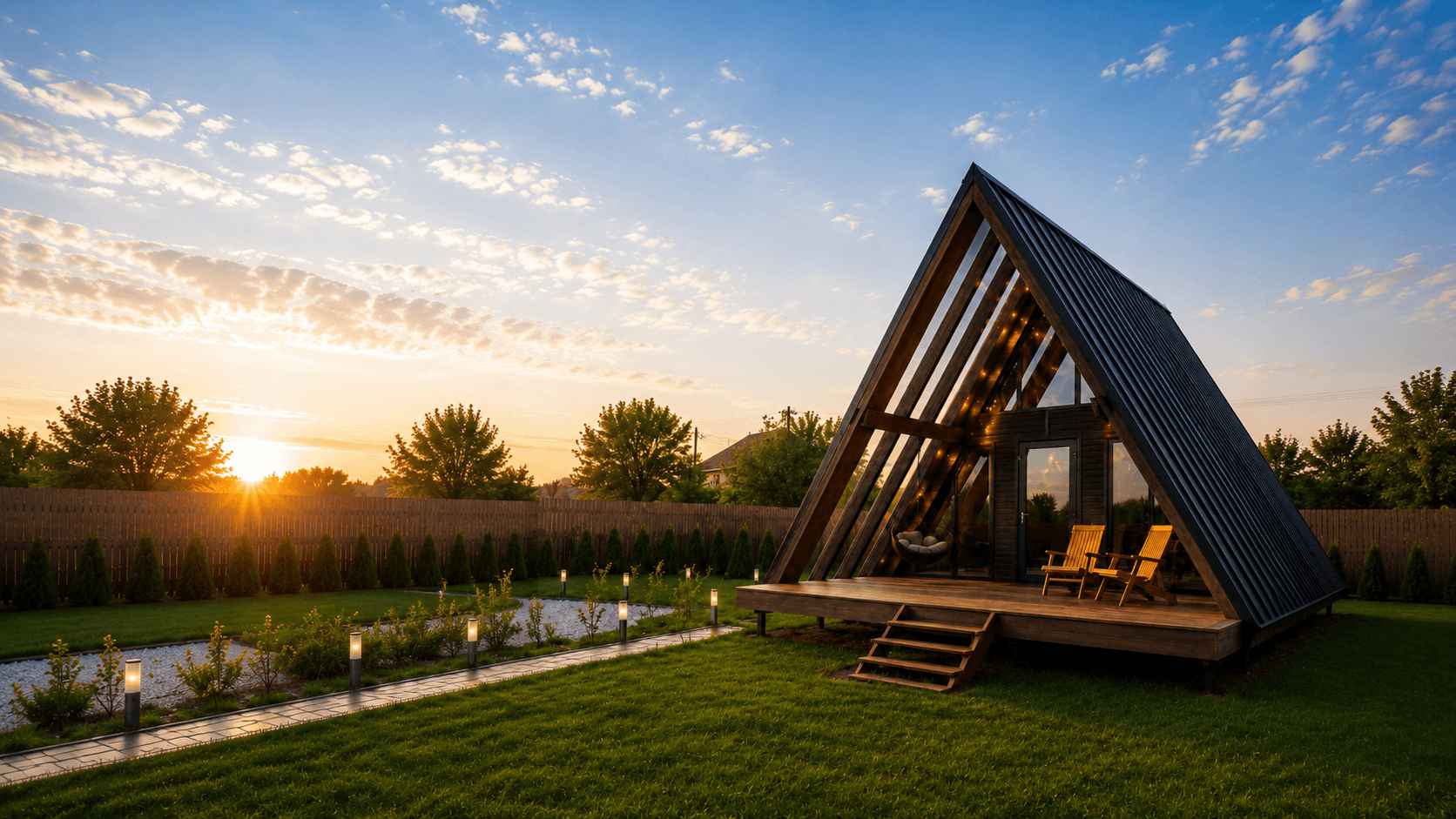 Дом A-frame в Камышине